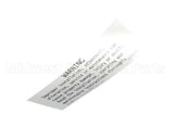 1175270 Southbend Range Label,Warning,Improp.install