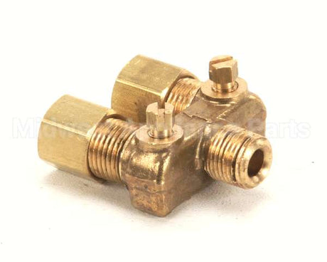 1177182 Southbend Range Fitting, Dble Pilot, 1/4 Tube