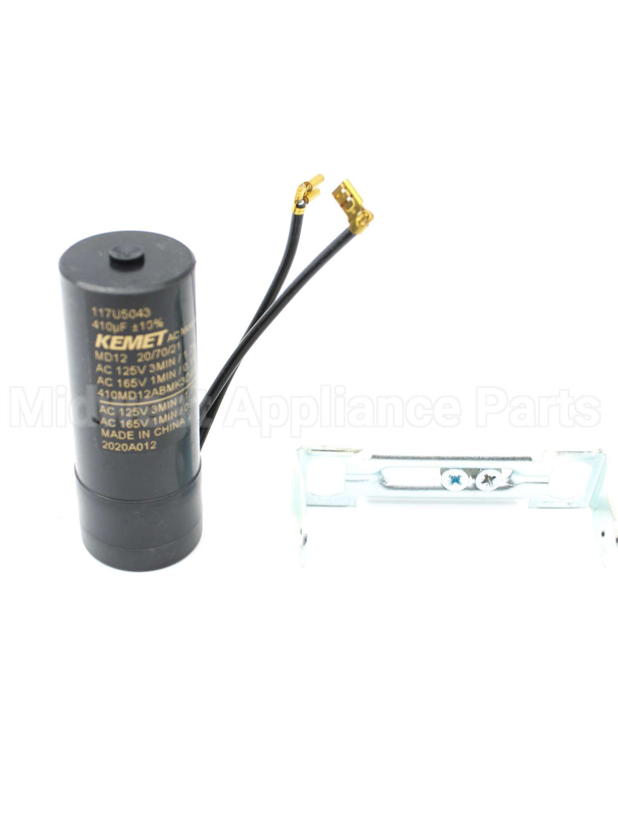 117U5043 Secop Diversitech Capac 410 Mfd 115V Round W/Bkt