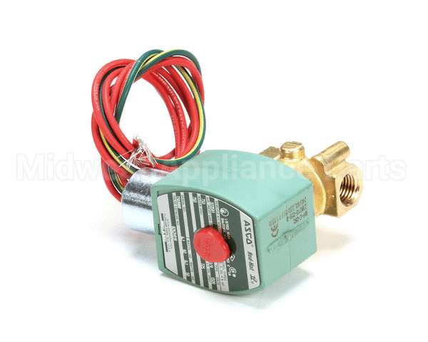 1181553 Southbend Range Valve, Solenoid, 1/4, 240Vac