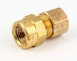1182195 Southbend Range Fitting, 1/2"Cc 1/4"Npt Brass