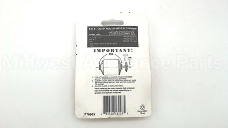 118228 Xylem-Bell & Gossett Motor Ring Set