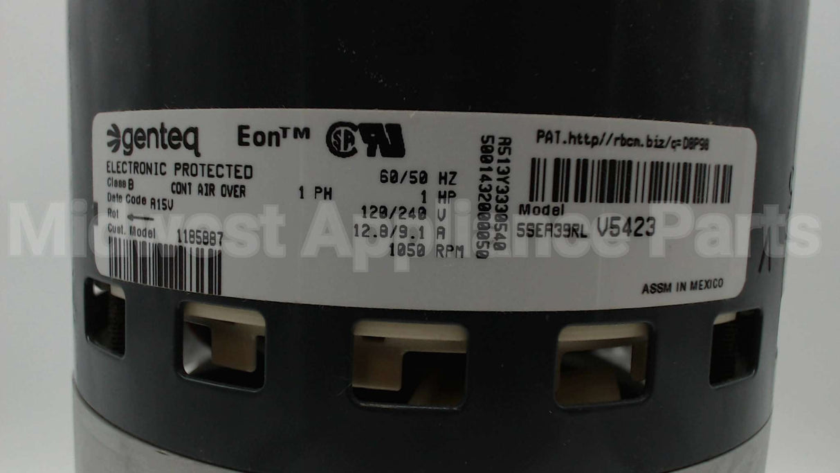 1185887 International Comfort Products 120/230V1Hpvarspdblwmtrlessmod