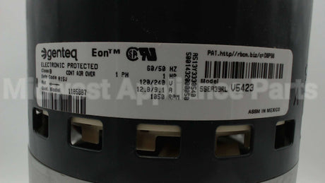 1185887 International Comfort Products 120/230V1Hpvarspdblwmtrlessmod