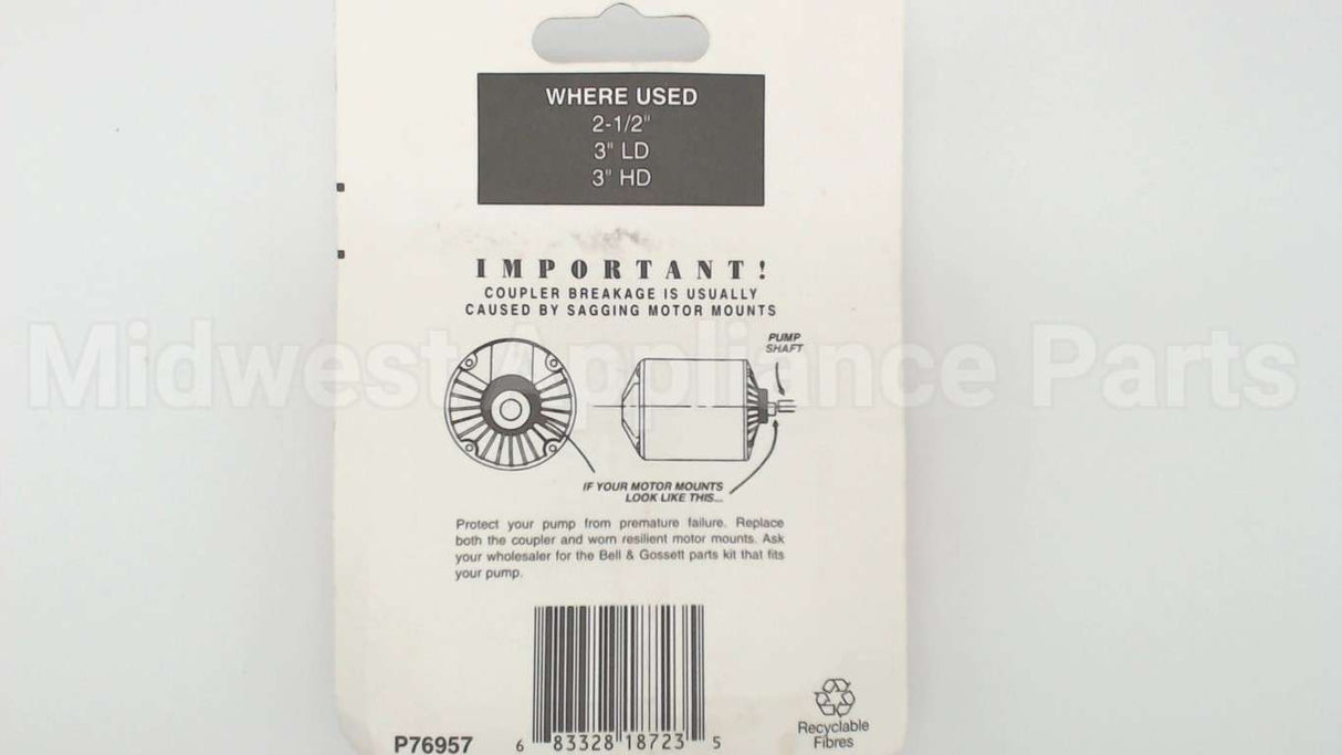 118723 Xylem-Bell & Gossett Cast Iron Coupler