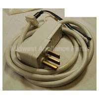1187850 Whirlpool Power Cord 230V 4' Em L