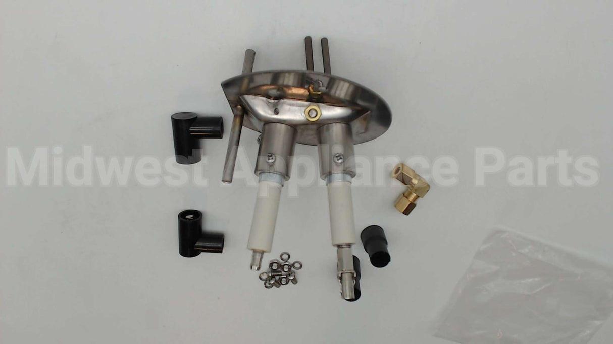 1190100 Midco International Pilot W/Spark Rod & Flame Rod