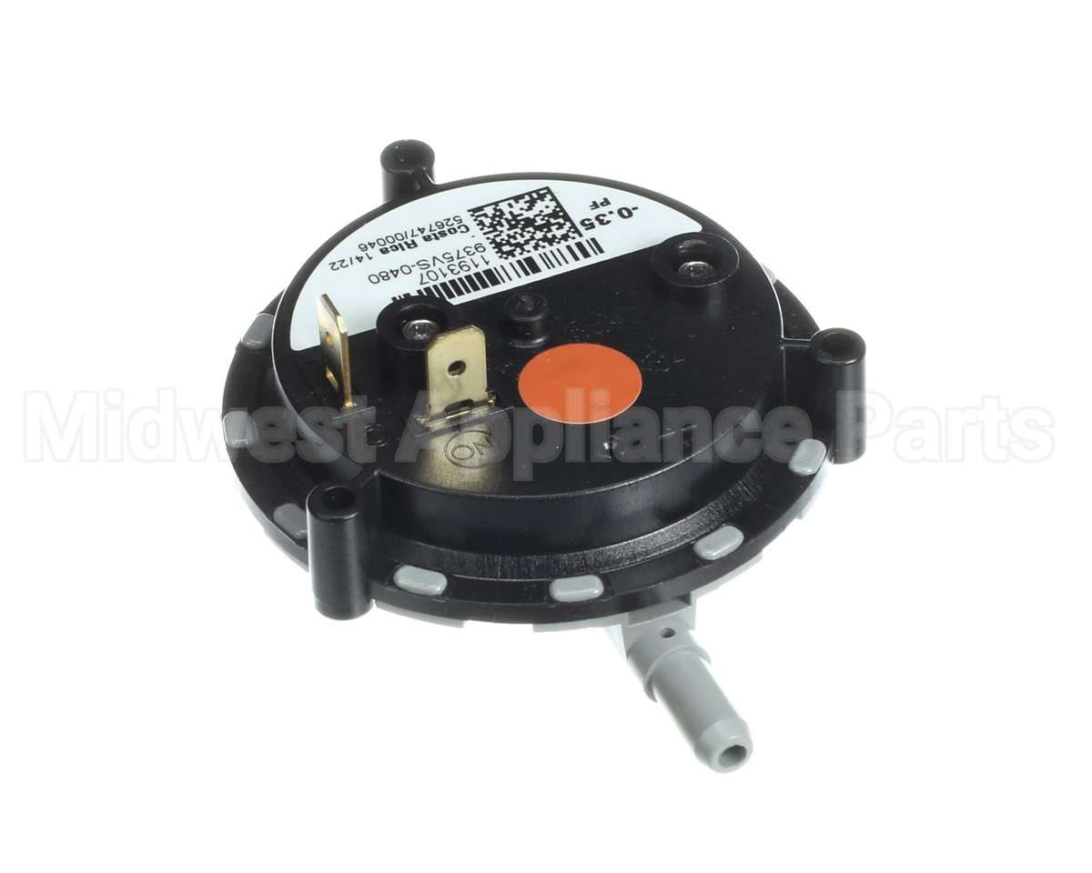 1193107 International Comfort Products .35"Wc Spst Pressure Switch