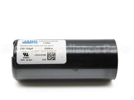 11964 MARS 130-156Mfd 330V Rnd Start Cap.