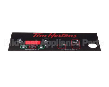 119898 Newco Label Face Plate