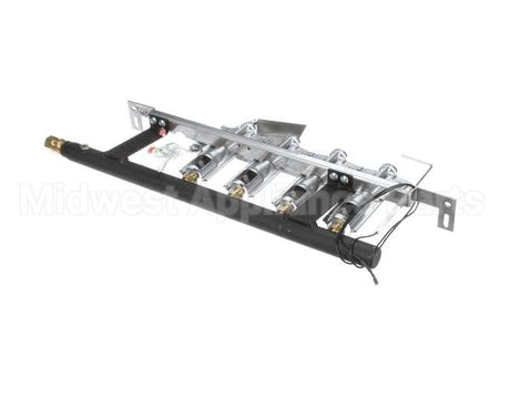 1198992 Southbend Range Manifold Burner Asm (4)Tv Nat