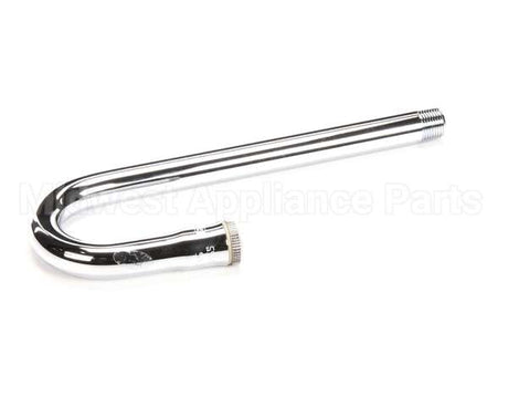 119X T&S Brass Rigid Gooseneck, 2-3/4 Spread, 8-3/4 Hei