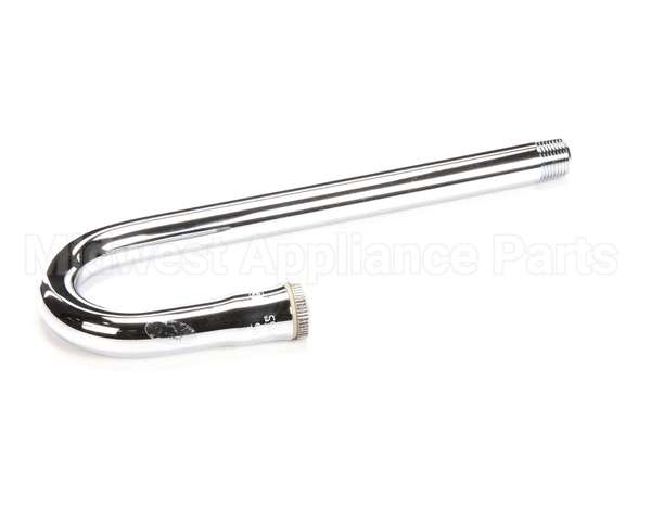 119X T&S Brass Rigid Gooseneck, 2-3/4 Spread, 8-3/4 Hei