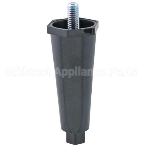 3359-0000 Compatible Bunn Leg, Adj, 4", 3/8Thd, Black