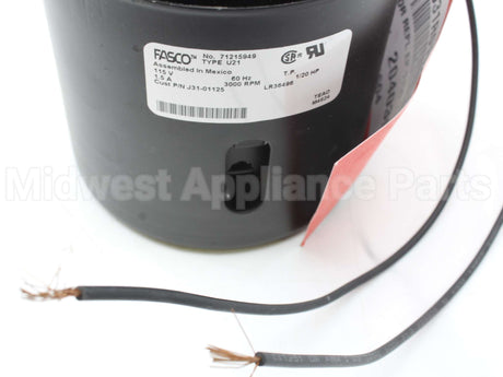 11J31R01125 Sterling Hvac 115V 3000Rpm 1/20Hp Inducer