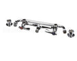 12-812L Krowne Silver Series 8 Center Wall Mount Faucet