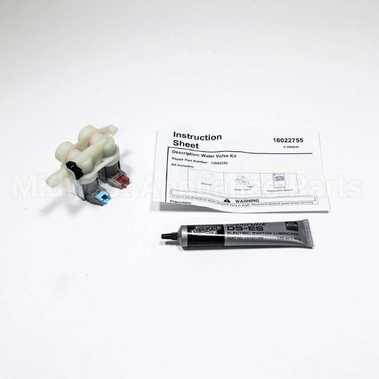 12002242 Whirlpool Water Valve W' Thermisto