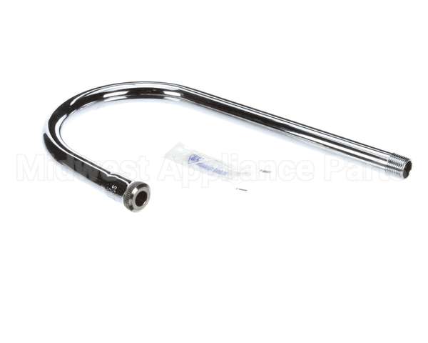 120X T&S Brass Rigid Gooseneck, 5-1/2 Spread, 10-1/4 He