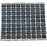 12155701 Compatible Amana Label - Menu
