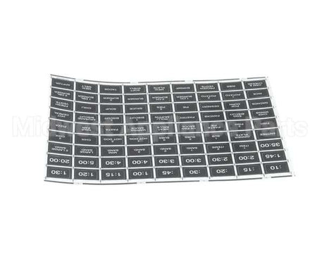 12155702 Amana Menumaster Label-Menu