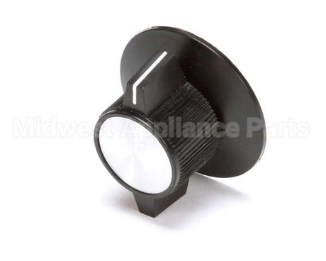 12246.0000 Bunn Knob, Rotary Switch Aluminum Inlay