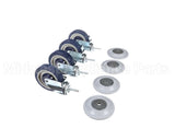 122919 Norlake Caster Grch Kote Lpi Set Of 4