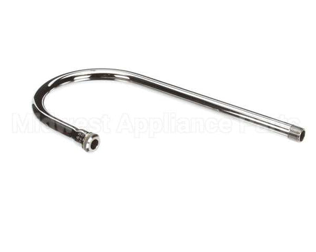 122X T&S Brass Rigid Gooseneck, 5-1/2 Spread, 11-1/2 He