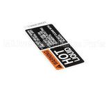 12356.0000 Bunn Decal, Warning-Hot Liquid