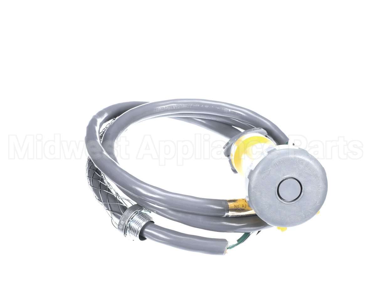 12360-0010 Hubbell Lighting 20A Yellow 3 Wire P&S Dropcord