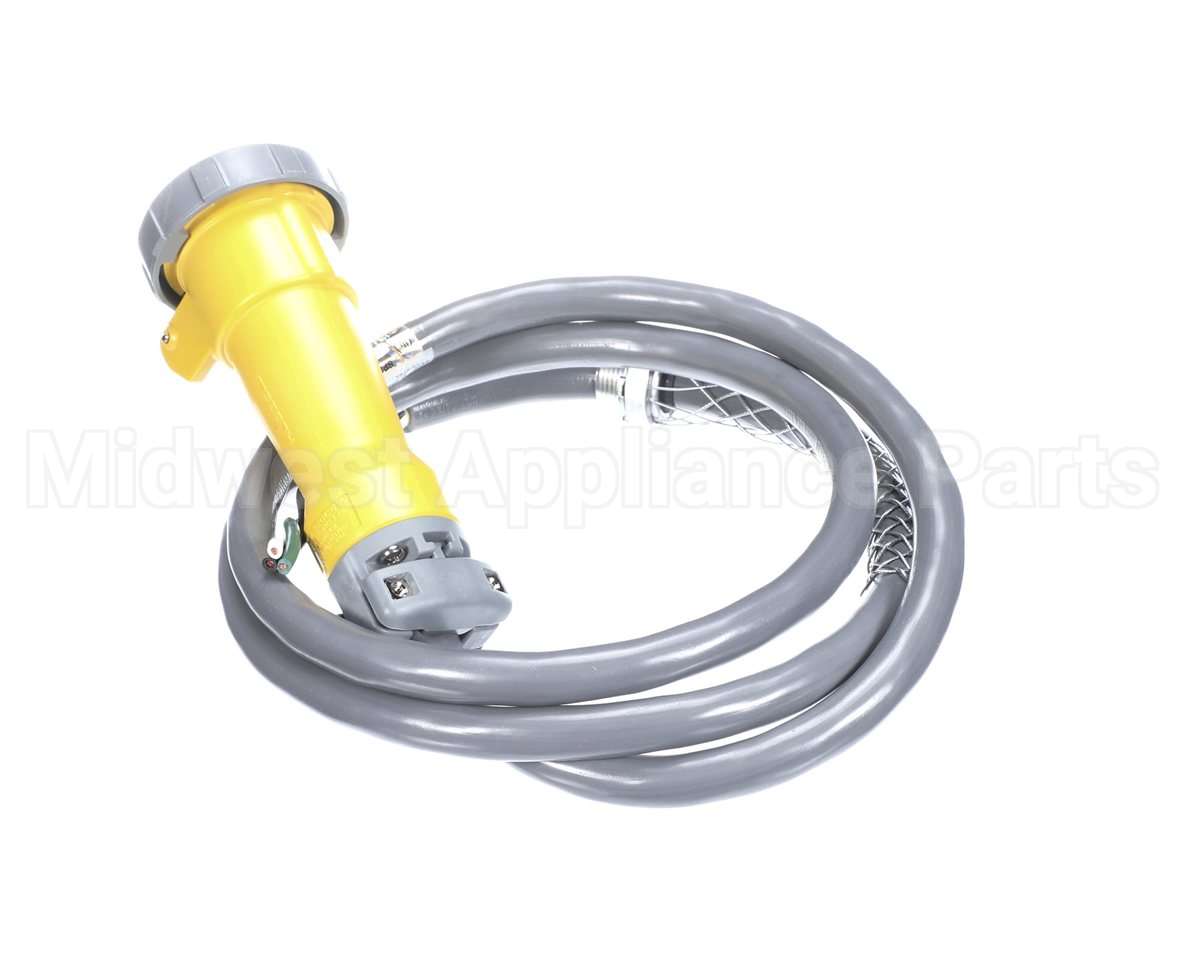 12360-0010 Hubbell Lighting 20A Yellow 3 Wire P&S Dropcord