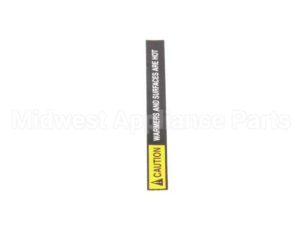 12364.0000 Bunn Decal,Caution Warmers Are Hot