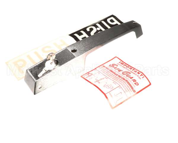 1239-C00004D Kason Latch Brushed Chrome Lever Re