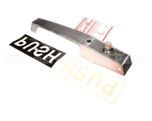 1239-C00004D Kason Latch Brushed Chrome Lever Re