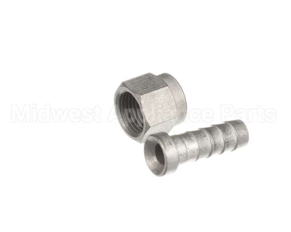 12418.0001 Bunn Fitting,Swvl Nut.38Barb Tnpld