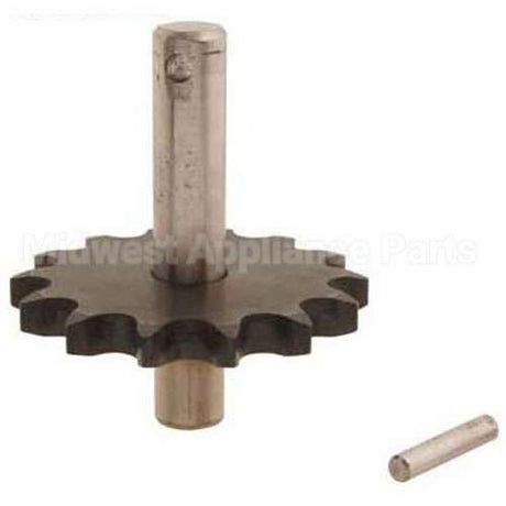 12436 Compatible Ultrafryer Sprocket, Shaft, 14 Tooth, Sifter