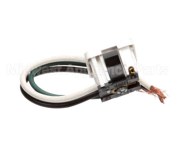 125010443 Hussmann (E)Recpt Snap-In Wht 1374-1W