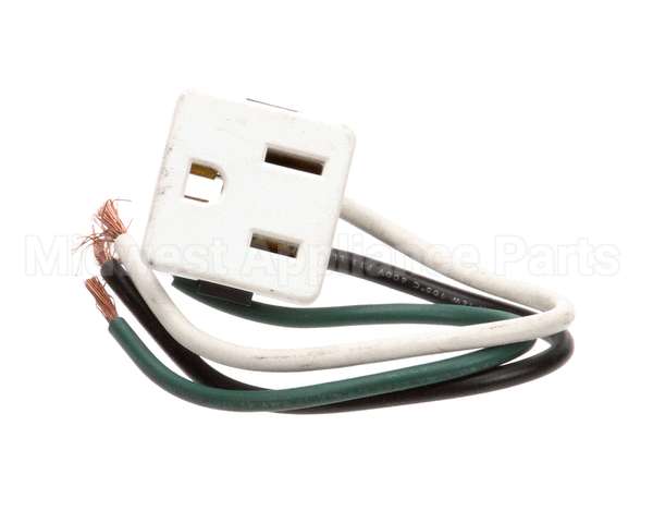 125010443 Hussmann (E)Recpt Snap-In Wht 1374-1W