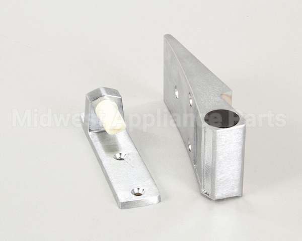 1255-000004 Kason Hinge Brushed Chrometextured P