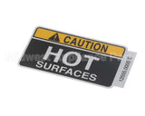 12555.0000 Bunn Decal, Caution Hot Surfaces