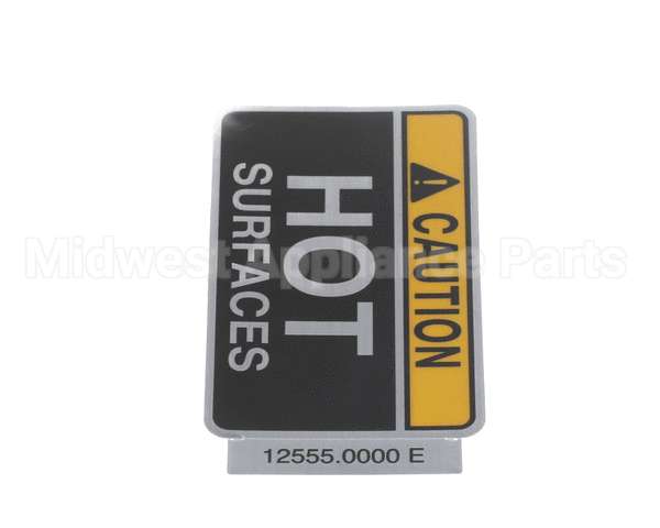 12555.0000 Bunn Decal, Caution Hot Surfaces