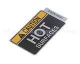 12555.0000 Bunn Decal, Caution Hot Surfaces