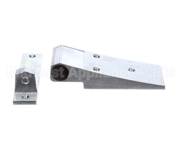 1256-000004 Kason Hinge Brushed Chrome Textured