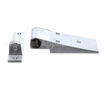 1256-000004 Kason Hinge Brushed Chrome Textured