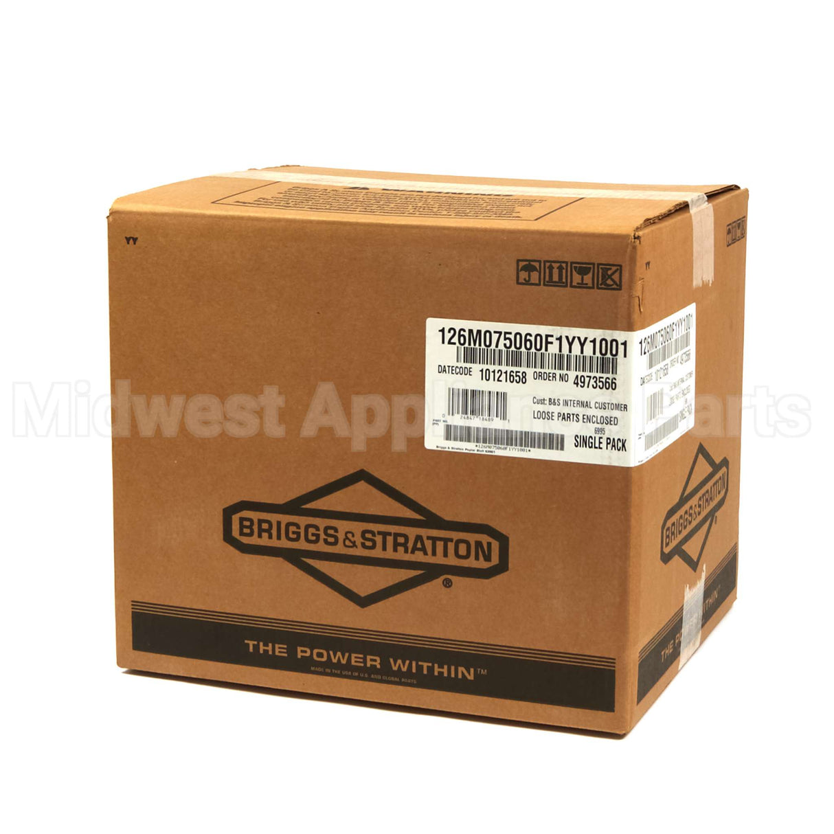 126M07-5060-F1 Briggs & Stratton Engine Packed Single Carton