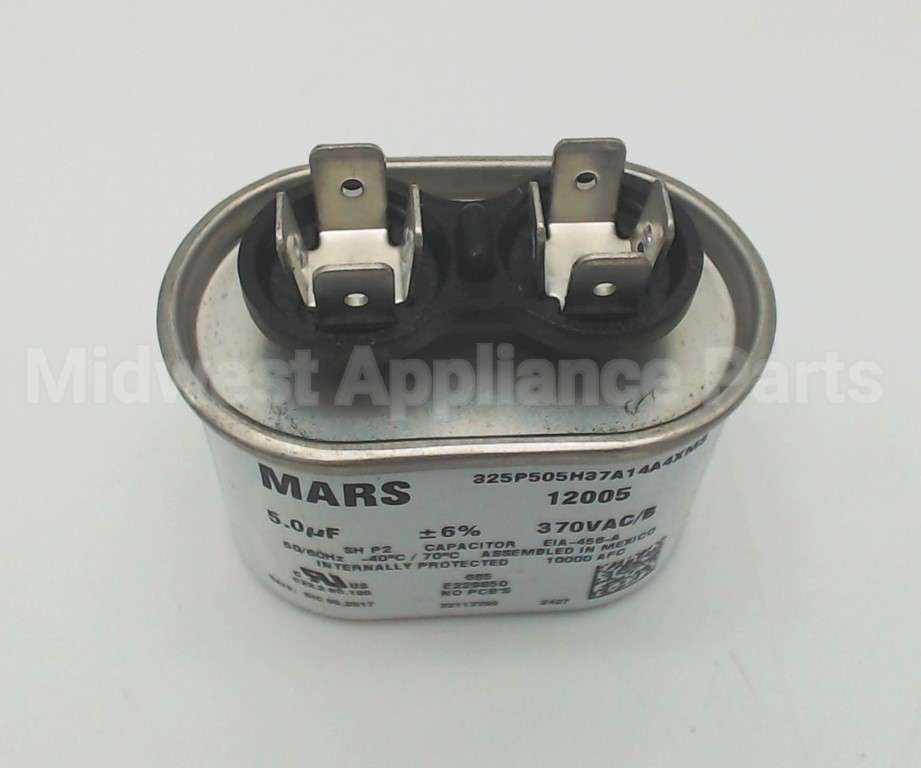 12905 MARS 5Mfd 370V Oval Run Capacitor