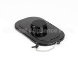 12981.0001 Bunn Lid/Chain Kit, Pour-In Black