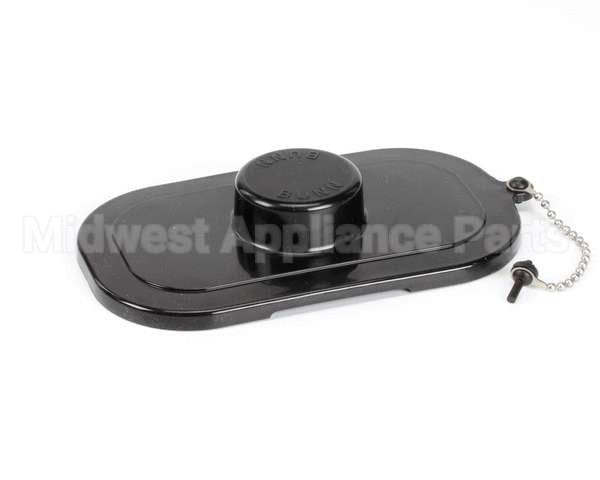 12981.0001 Bunn Lid/Chain Kit, Pour-In Black
