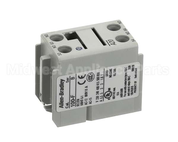 12A7518E32 Vogt Ice Machines Aux. Contact, 5A, 2 No, Top Mo