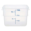 12SFSPP-190 Compatible Midwest Appliance Parts Container Sq 12Qt Semi-Clr