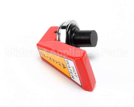13061.0000 Bunn Faucet Handle/Stem Assembly-Red